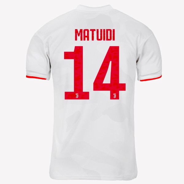 Camiseta Juventus NO.14 Matuidi Segunda equipo 2019-20 Gris Blanco